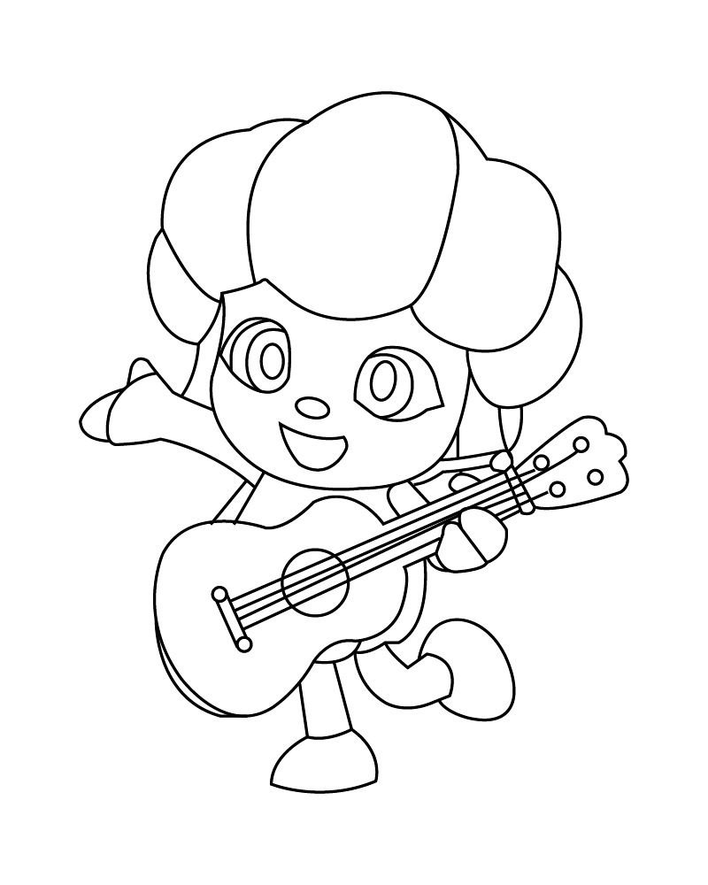 Pinkfong Ausmalbilder 6