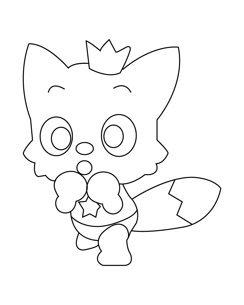Pinkfong Ausmalbilder 8