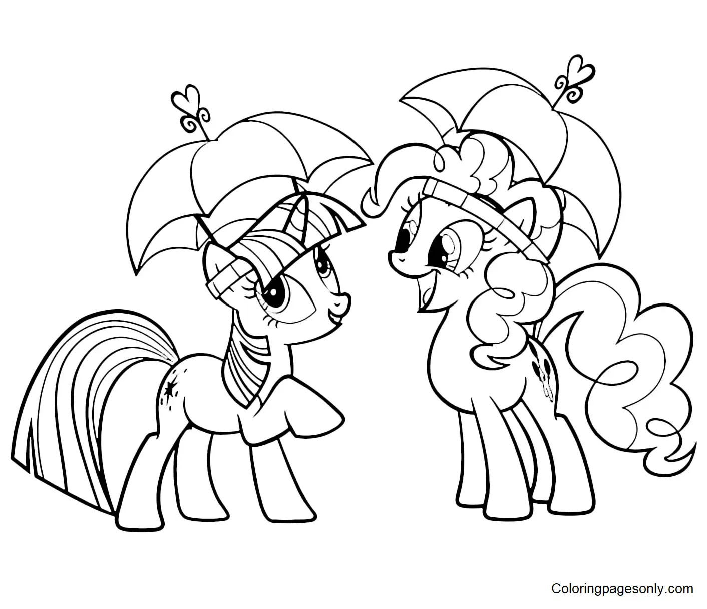 Pinkie Pie Coloring Pages 11