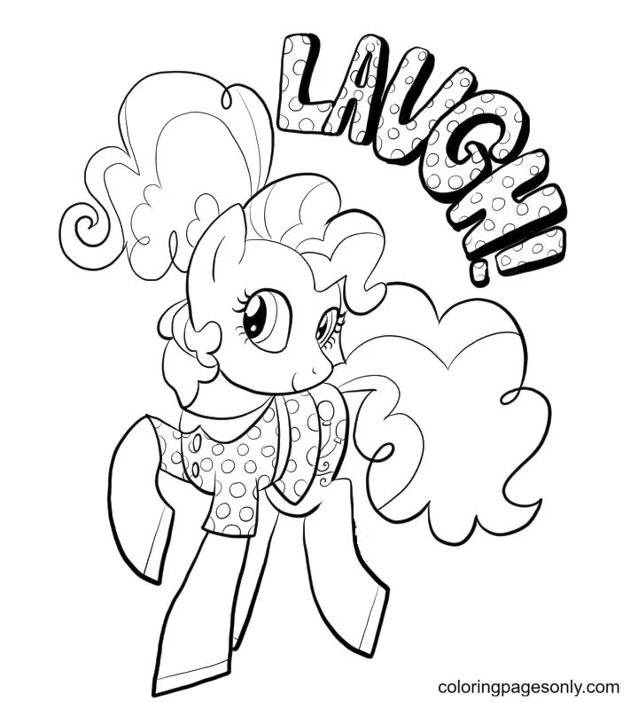 Pinkie Pie Coloring Pages 17