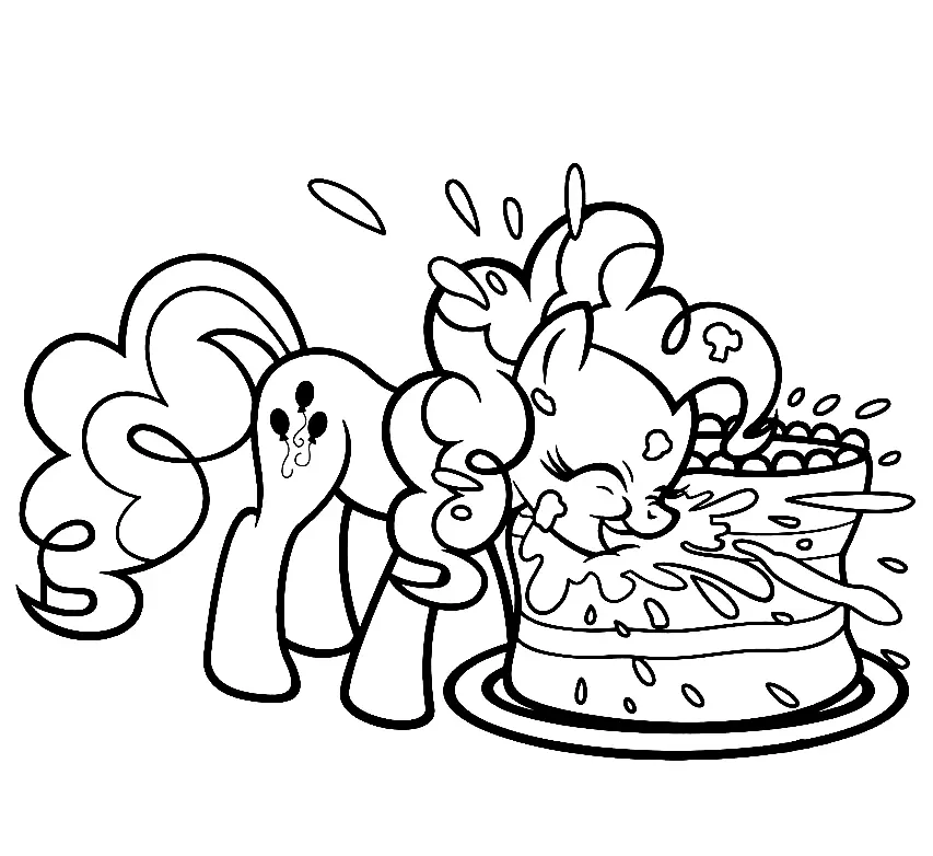 Pinkie Pie Coloring Pages 27