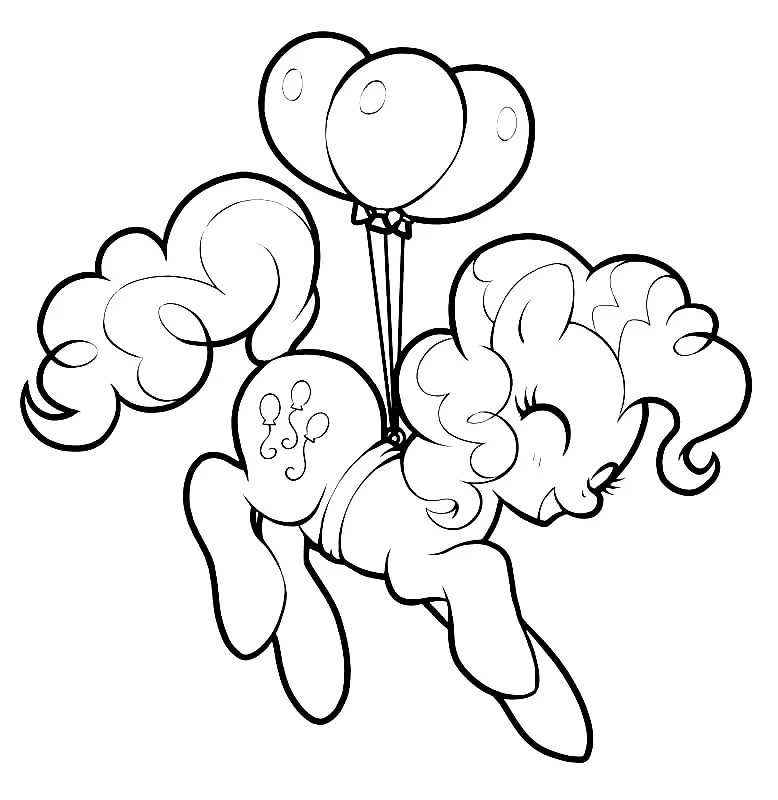 Pinkie Pie Coloring Pages 29