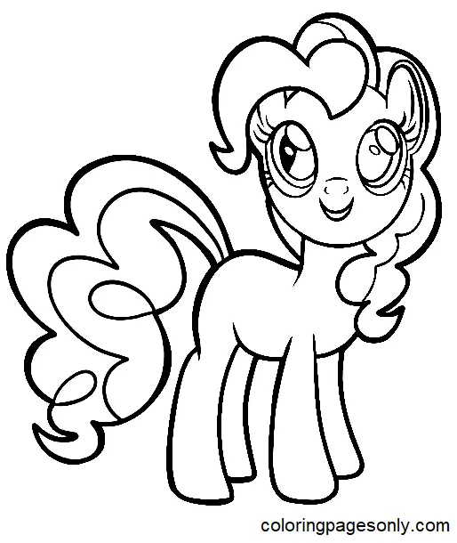 Pinkie Pie Coloring Pages 30