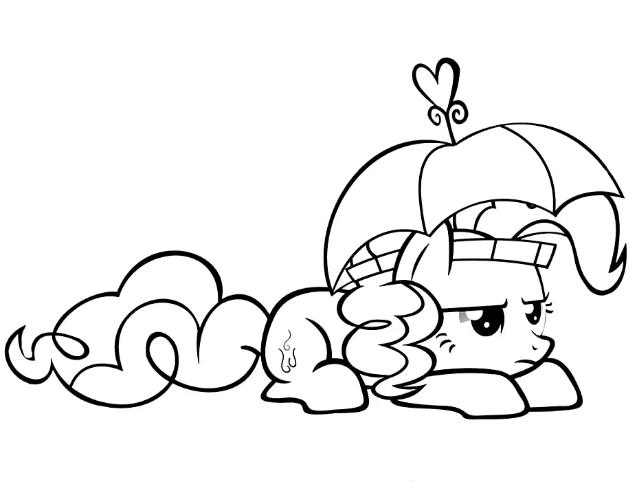 Pinkie Pie Coloring Pages 33