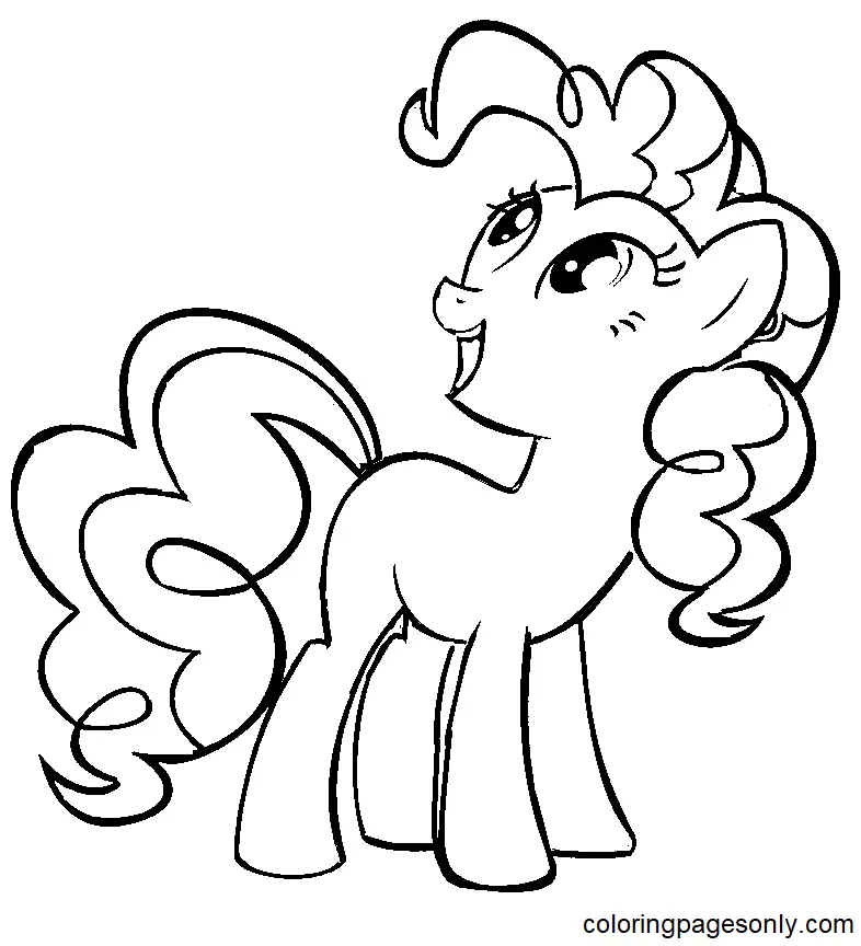 Pinkie Pie Coloring Pages 36