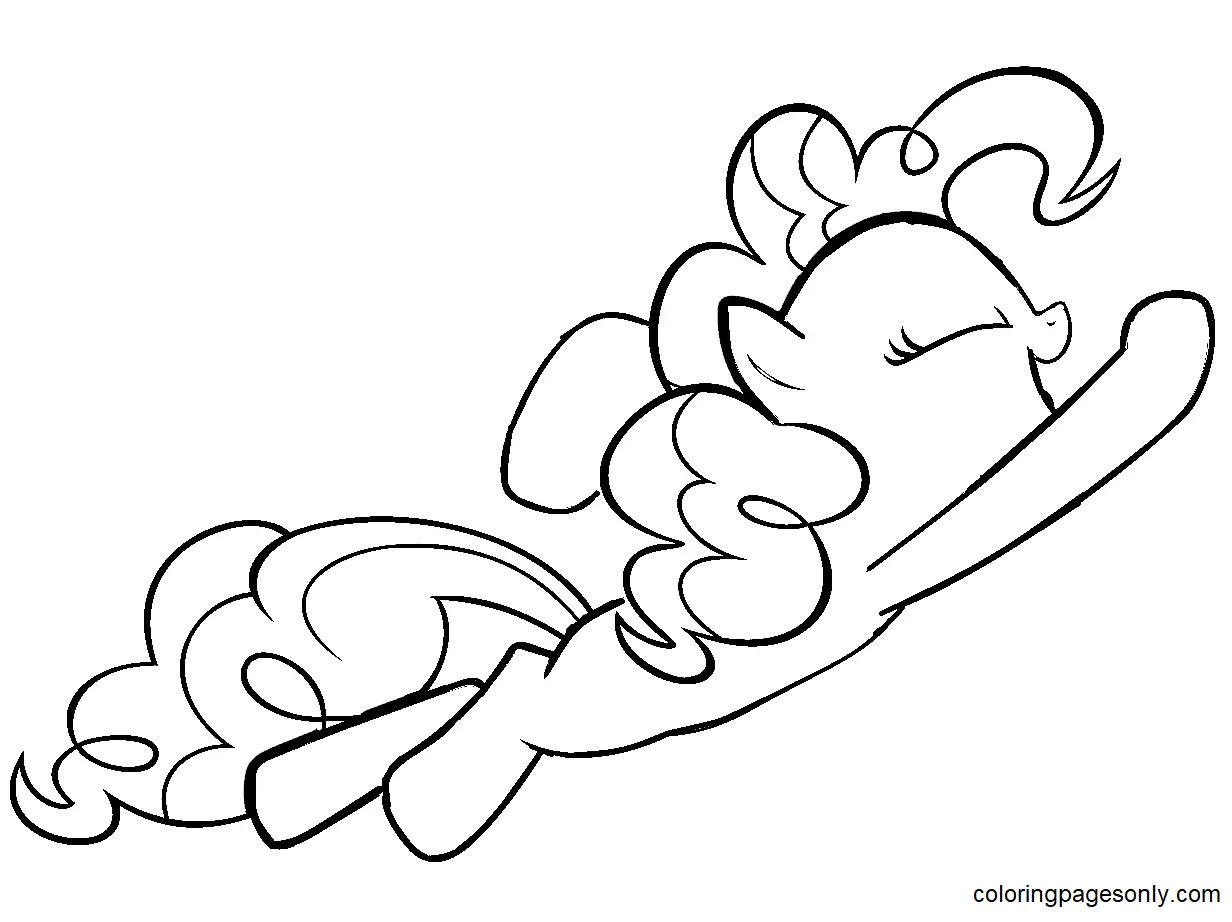 Pinkie Pie Coloring Pages 37