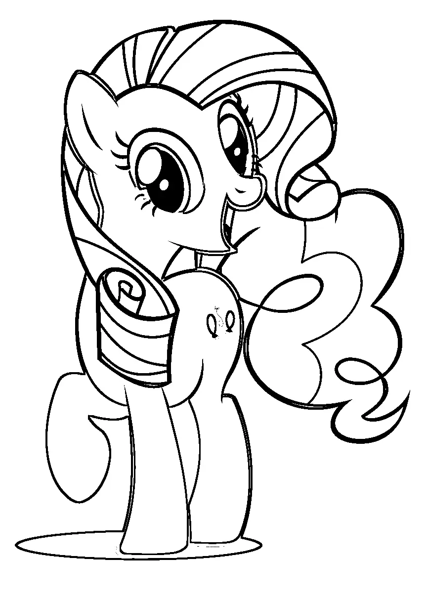 Pinkie Pie Coloring Pages 39