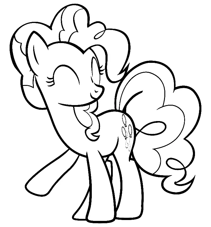 Pinkie Pie Coloring Pages 42