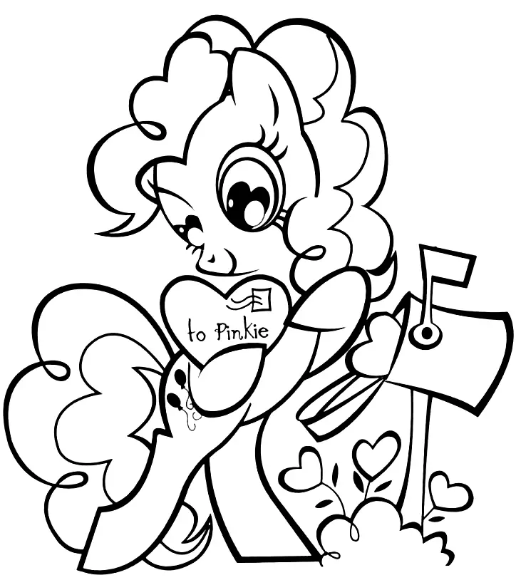 Pinkie Pie Coloring Pages 44