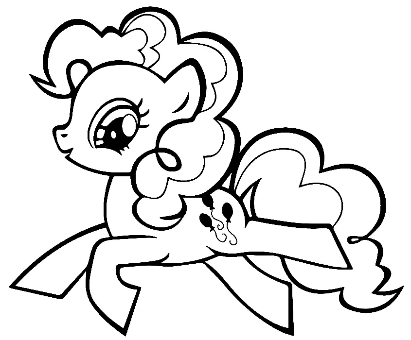 Pinkie Pie Coloring Pages 45