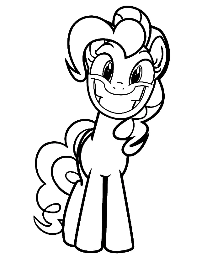 Pinkie Pie Coloring Pages 48