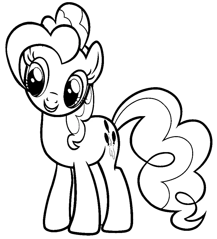 Pinkie Pie Coloring Pages 49