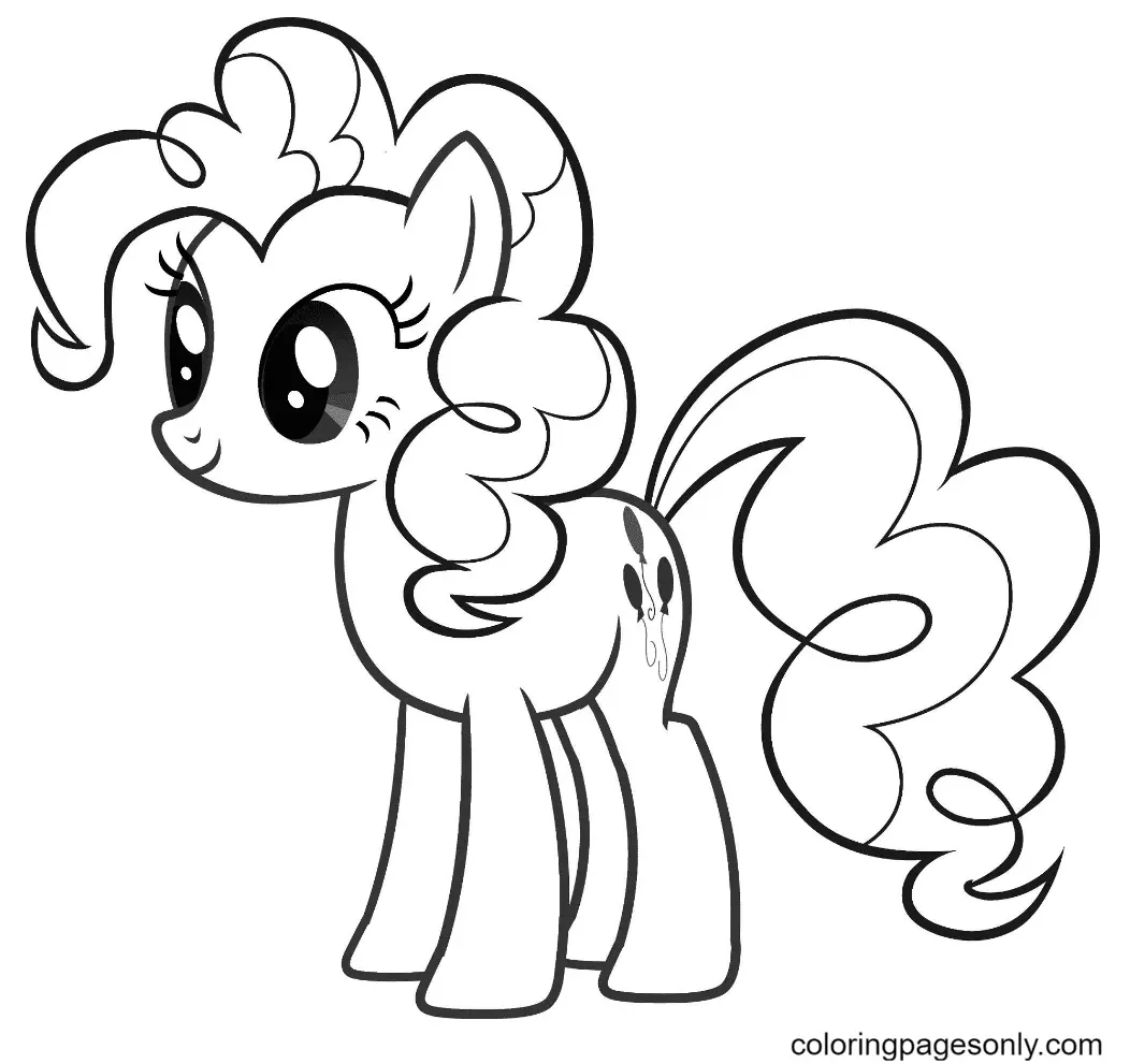 Pinkie Pie Coloring Pages 5