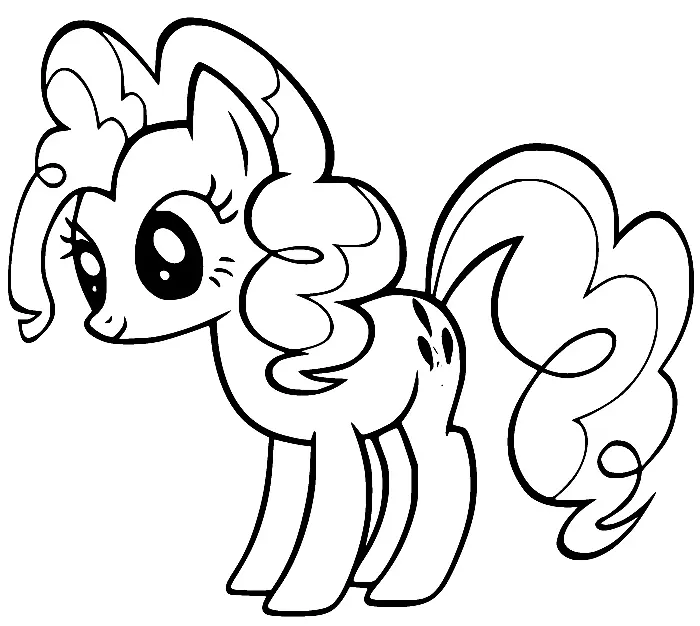 Pinkie Pie Coloring Pages 57