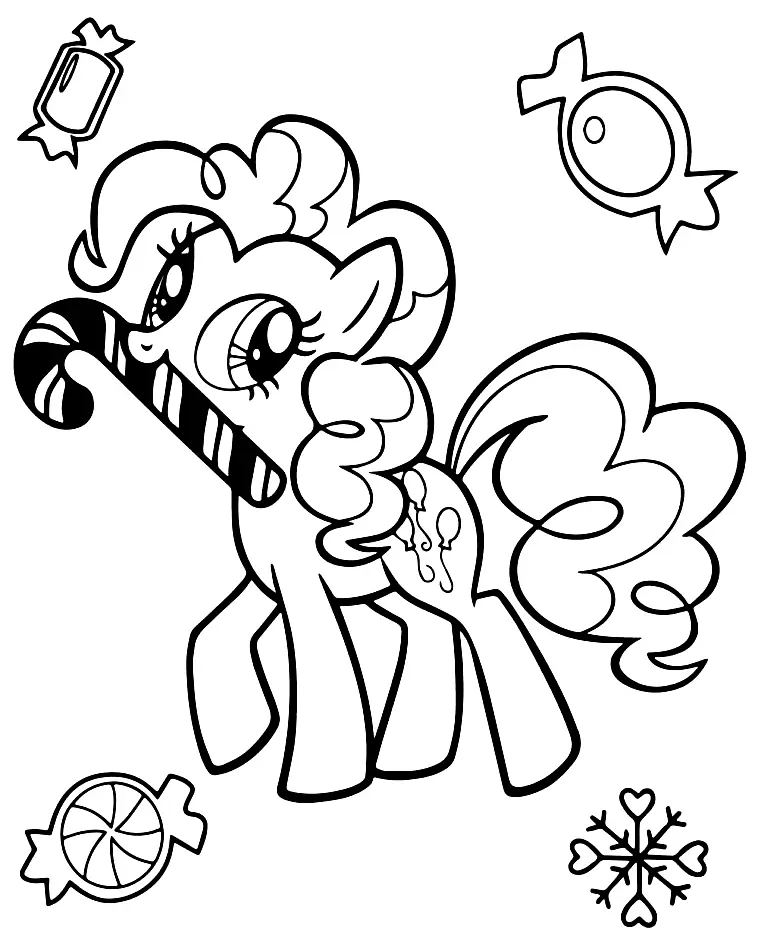Pinkie Pie Coloring Pages 58