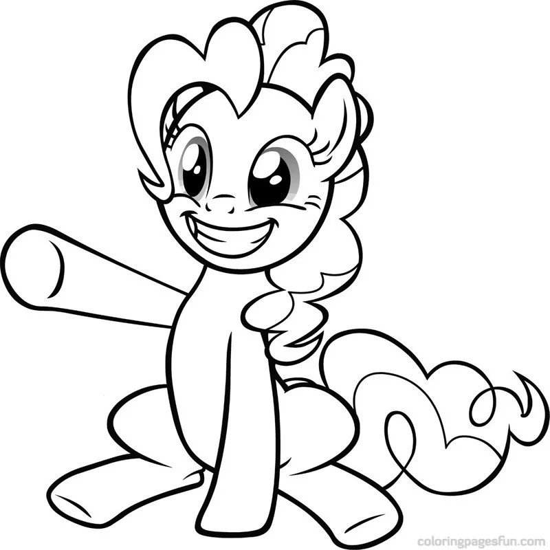 Pinkie Pie Coloring Pages 6