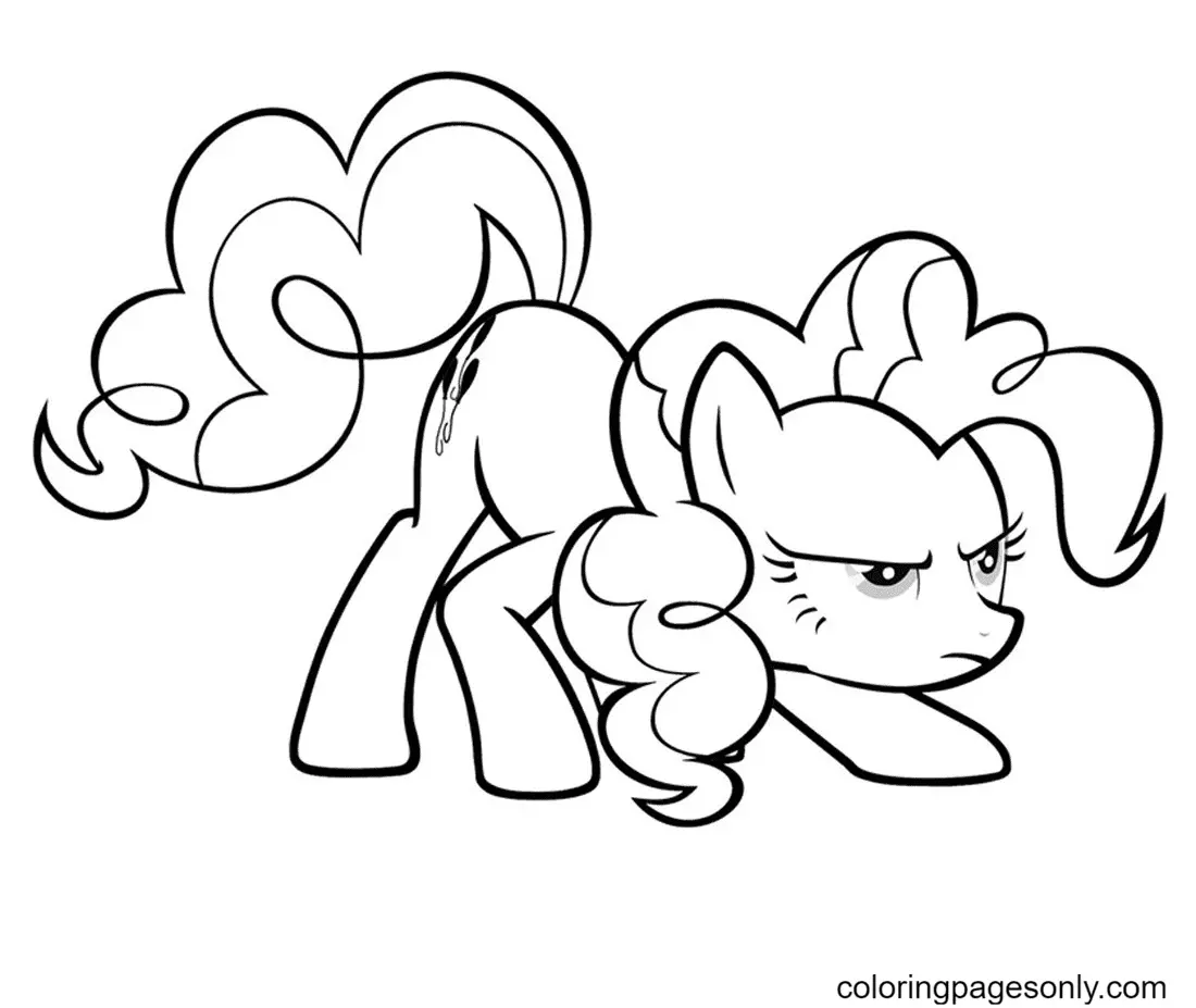 Pinkie Pie Coloring Pages 7
