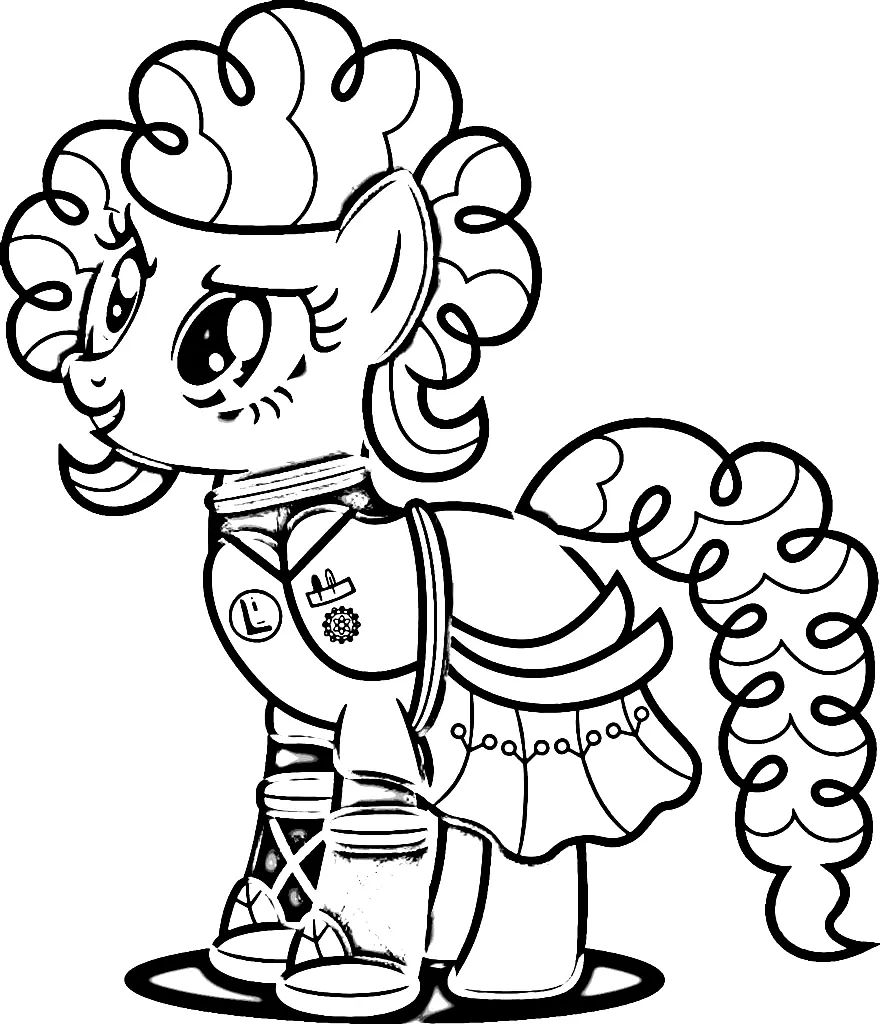 Pinkie Pie Coloring Pages 75