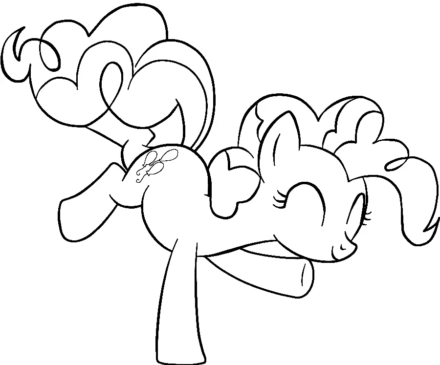 Pinkie Pie Coloring Pages 80