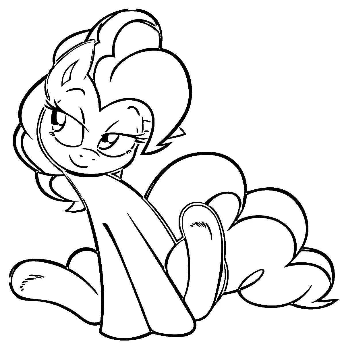 Pinkie Pie Coloring Pages 9