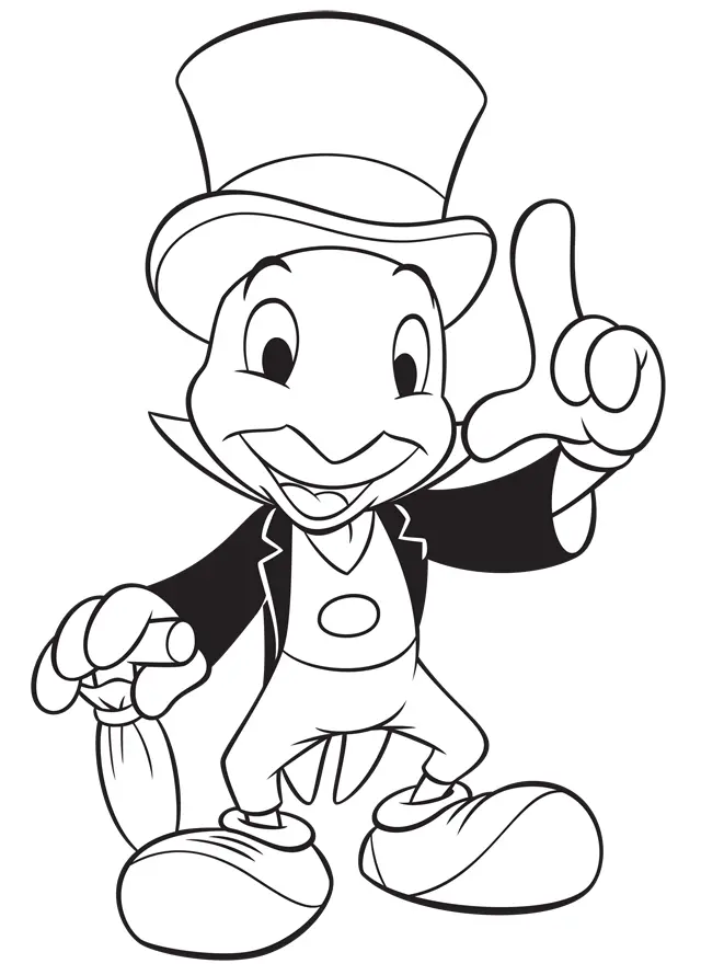 Pinocho Para Colorear 20