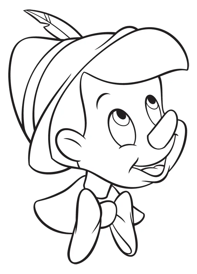 Pinocho Para Colorear 21