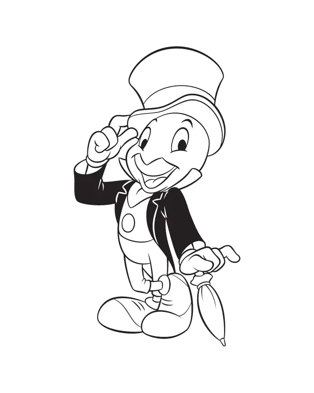 Pinocho Para Colorear 22
