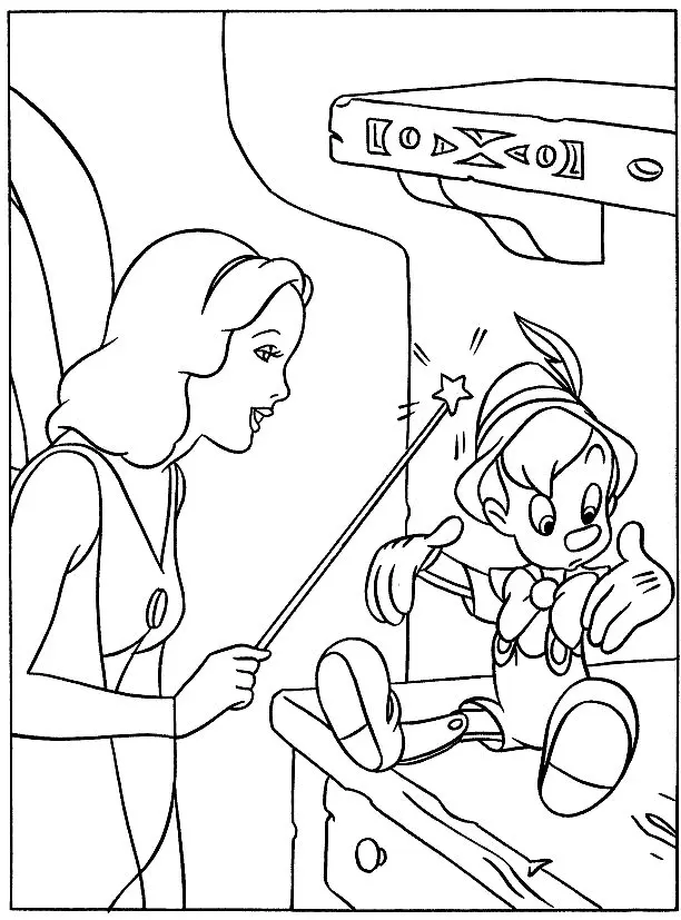 Pinocho Para Colorear 27