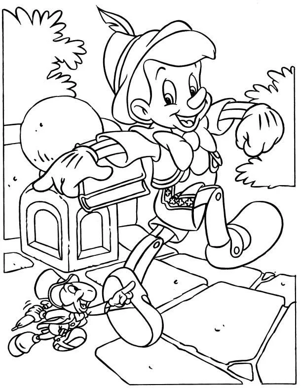 Pinocho Para Colorear 31