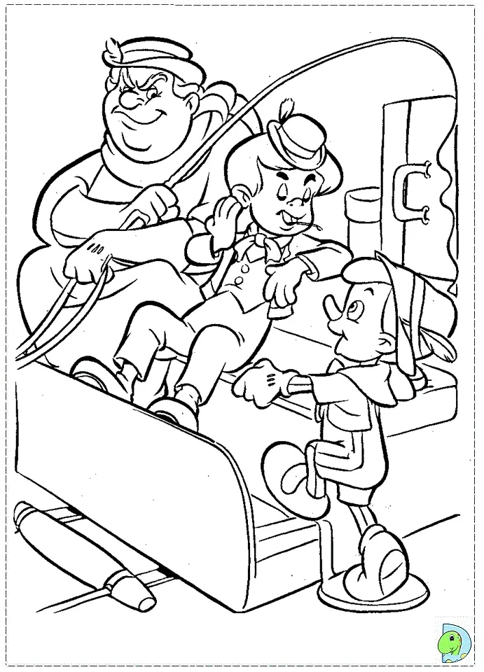 Pinocho Para Colorear 41