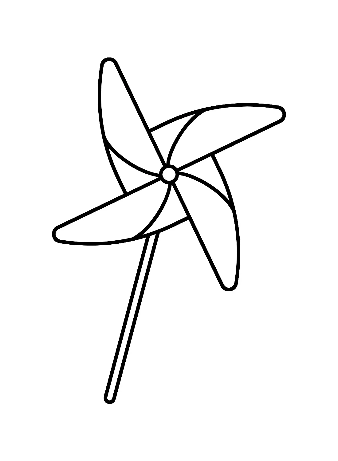 Windrad Ausmalbilder 18