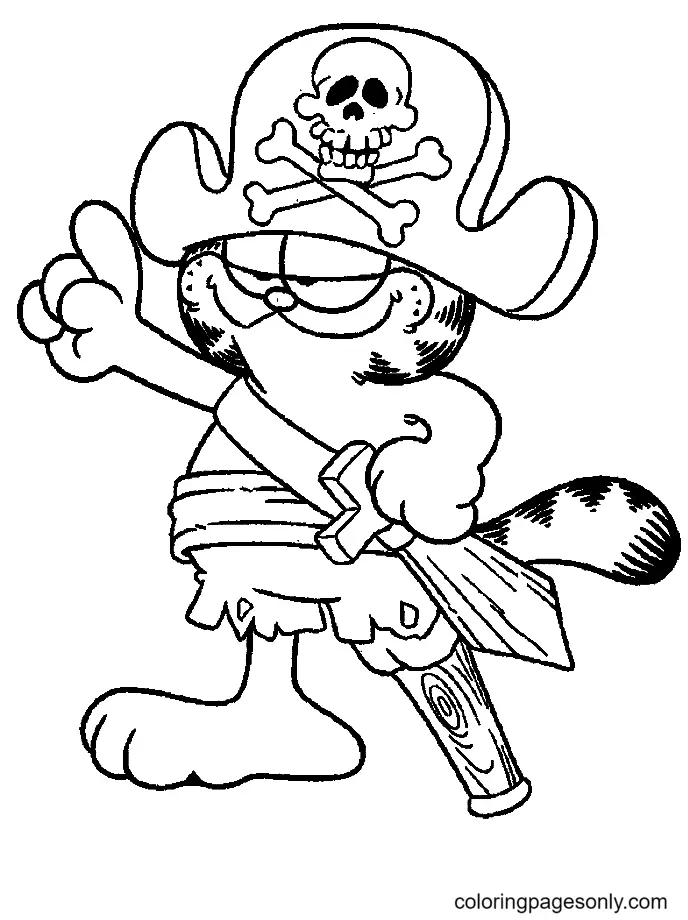 Piratas Para Colorear 52