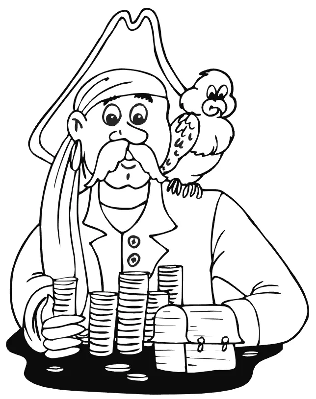 Piratas Para Colorear 62