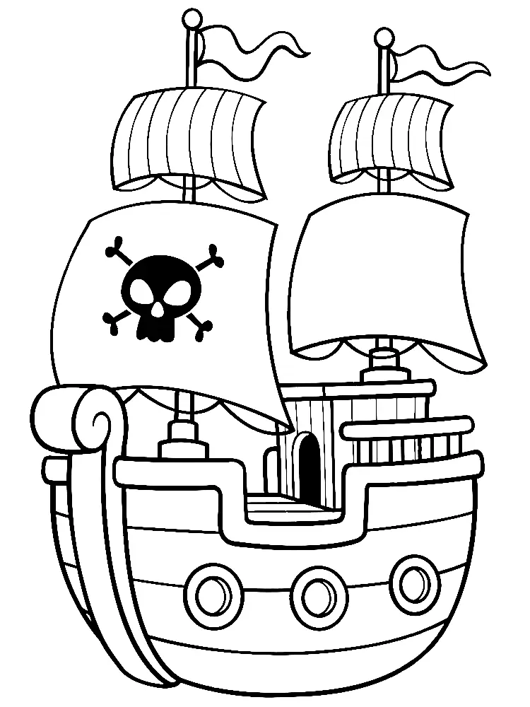 Piratas Para Colorear 7