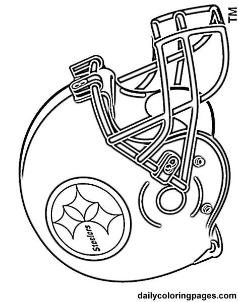 Pittsburgh Steelers Para Colorir 18