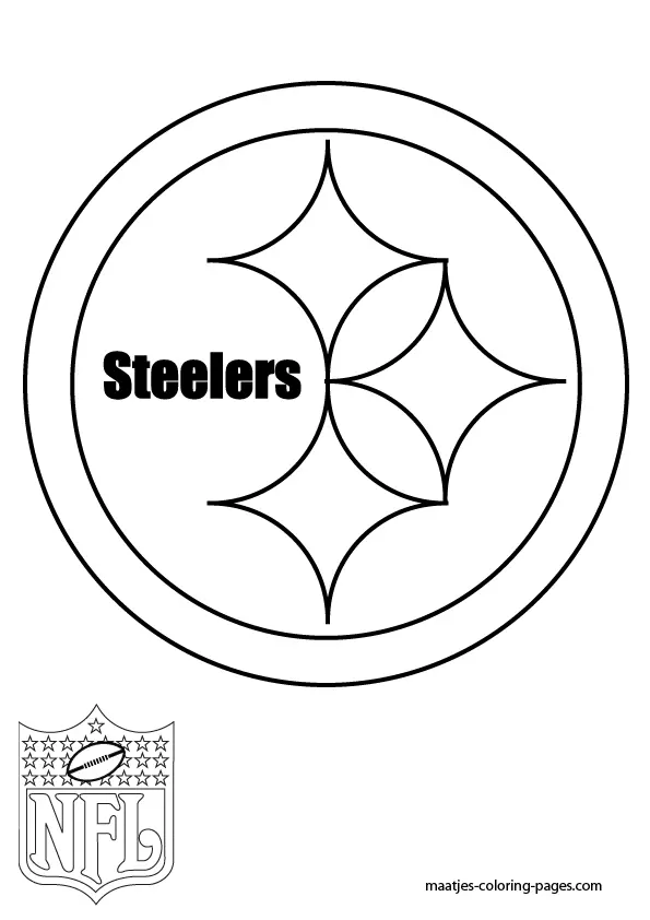 Pittsburgh Steelers Para Colorir 4