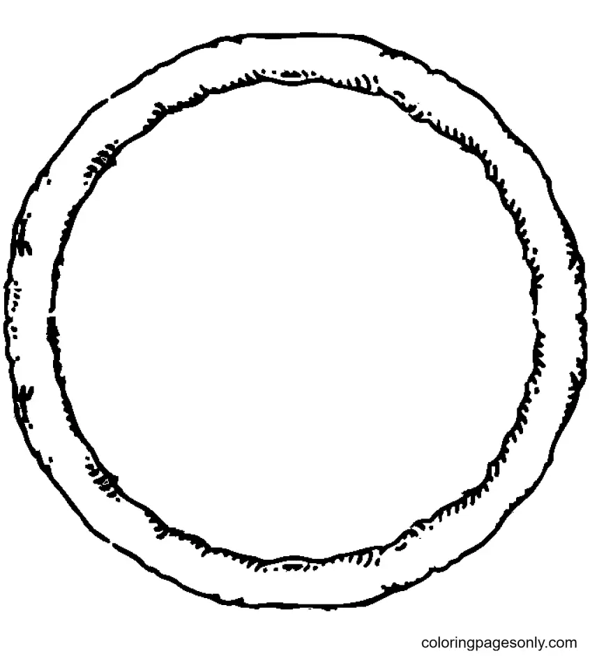 Desenhos de Pizza Para Colorir 1