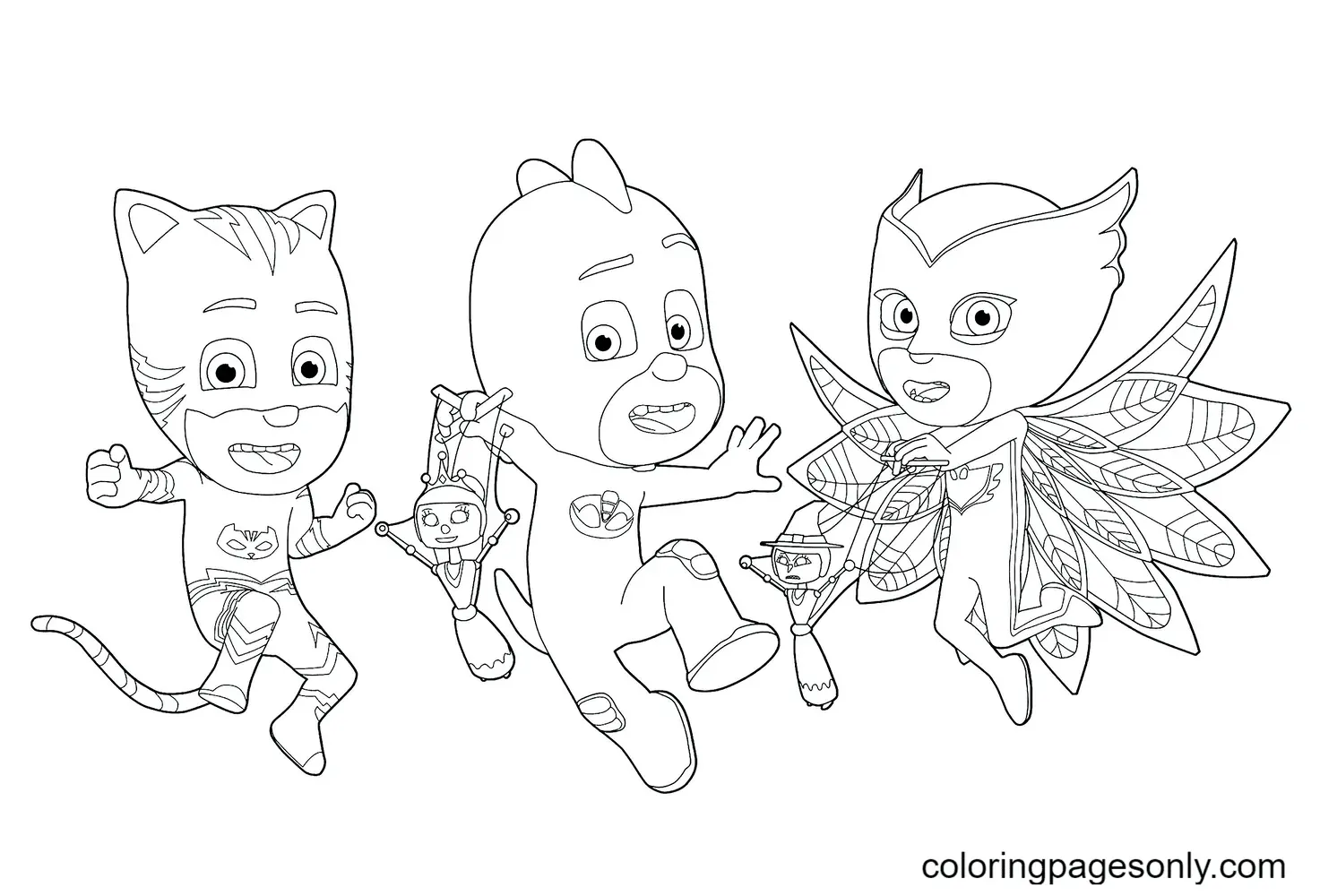 Pj Masks Para Colorear 118