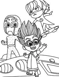 Pj Masks Para Colorear 21