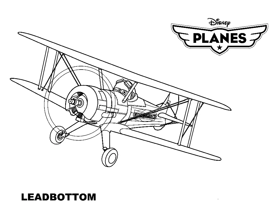 Planes Coloring Pages 28