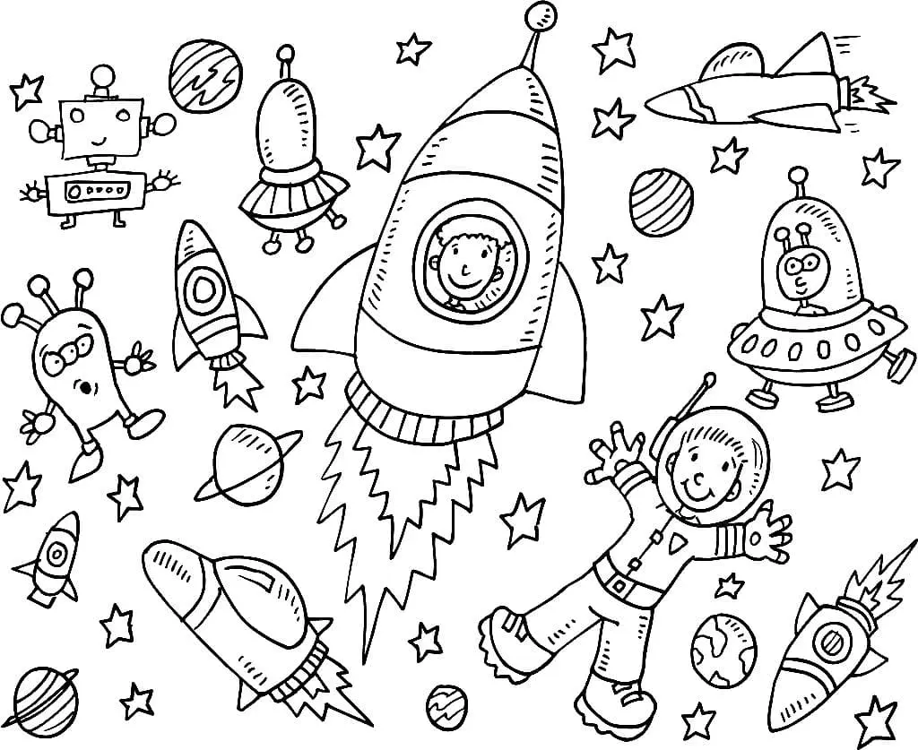 Planet Ausmalbilder 11