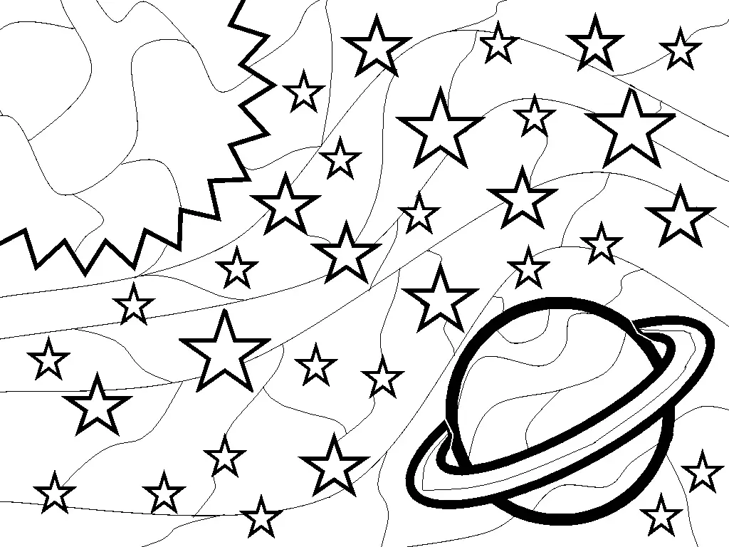 Planet Ausmalbilder 19