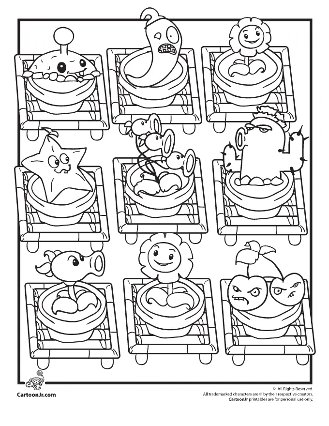 Plantas Para Colorear 13