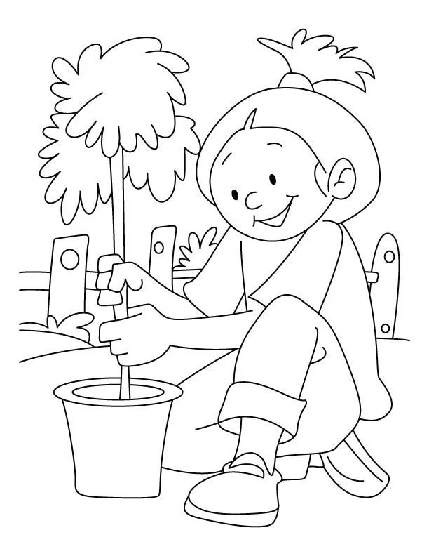 Plantas Para Colorear 17