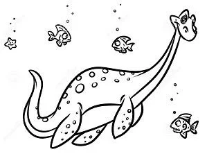 Plesiosaurus Ausmalbilder 22