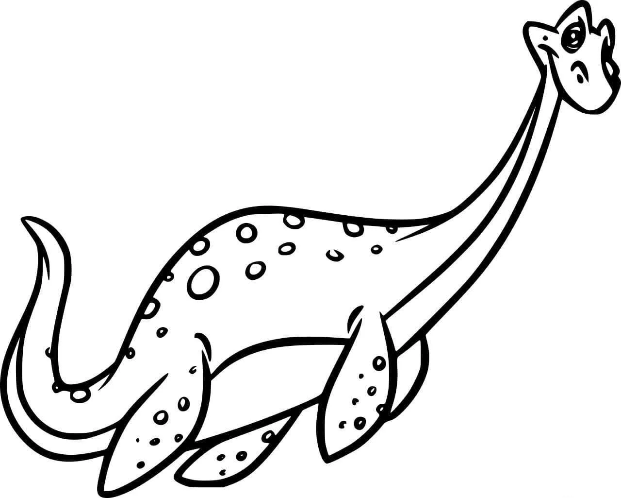 Plesiosaurus Ausmalbilder 8