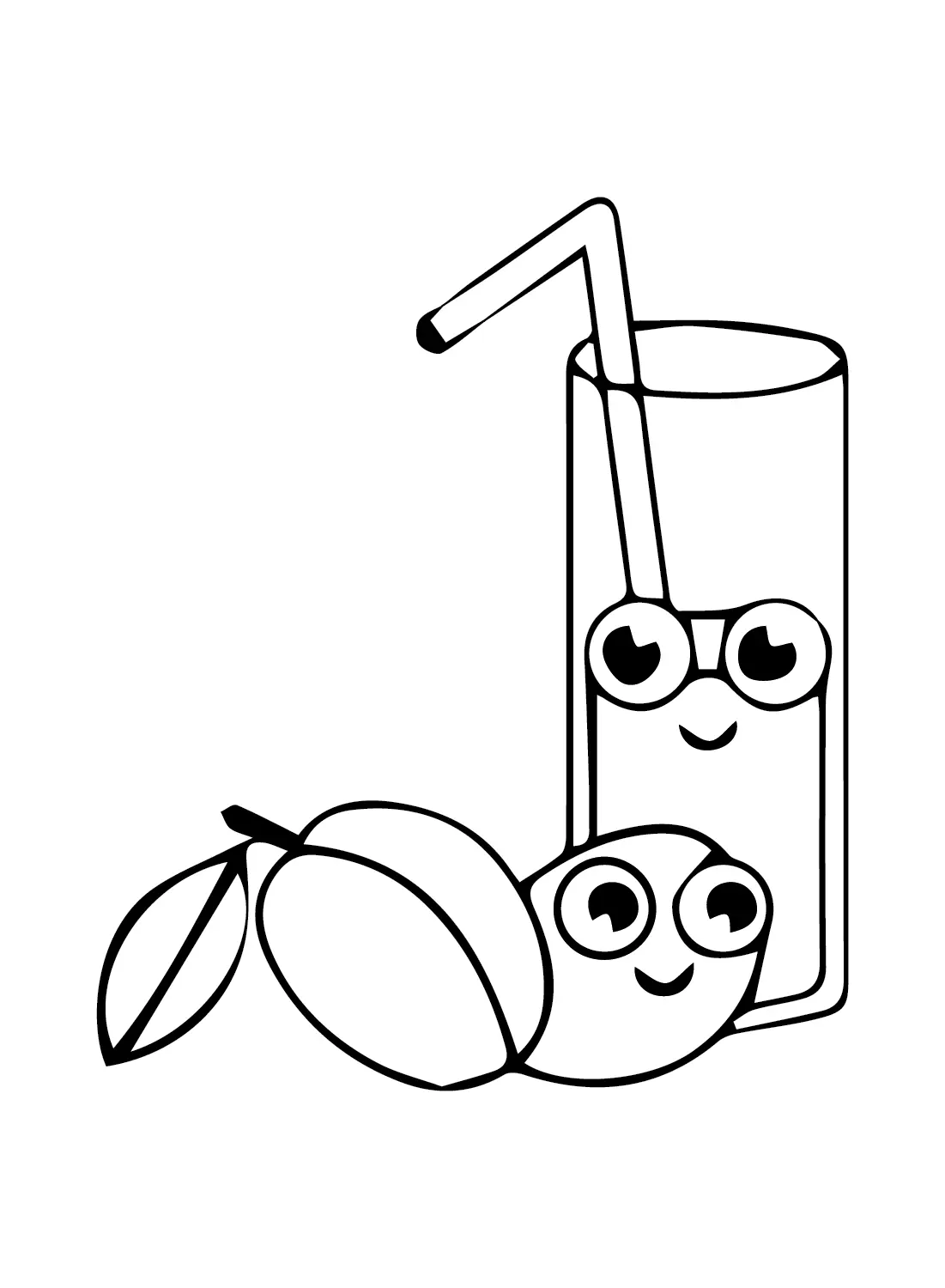 Ausmalbilder Pflaumen 19