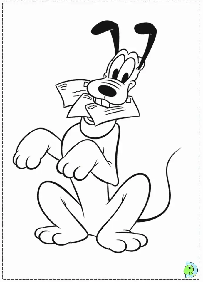 Pluto Coloring Pages 25