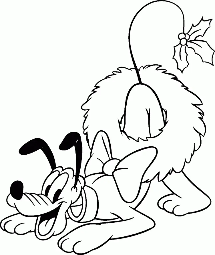 Pluto Coloring Pages 5