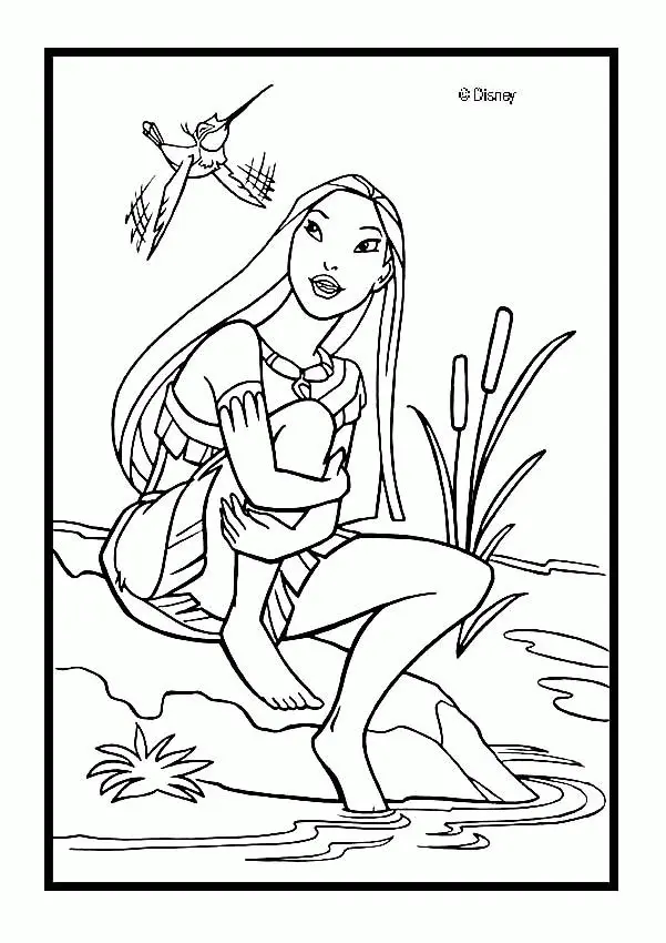 Pocahontas Ausmalbilder 10